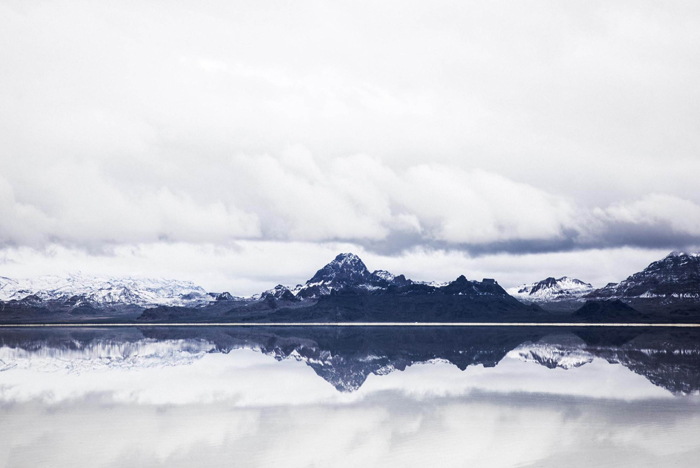 五张大气雪山自然风景PPT背景图片
