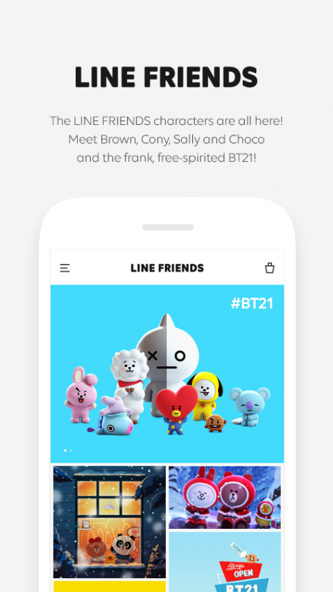LINE FRIENDS app